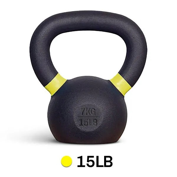 French Fitness Cast Iron Kettlebell Set 5-30 lbs - My Store