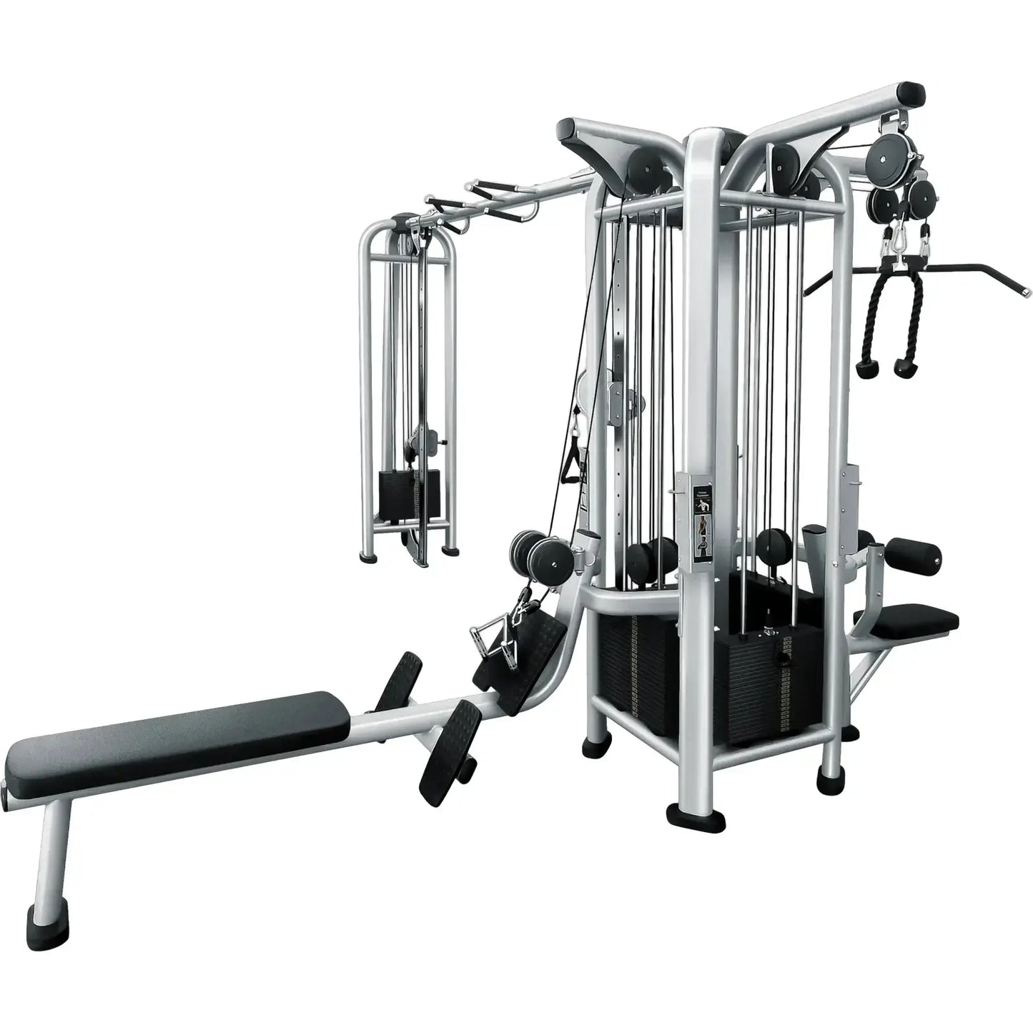 French Fitness FFS Silver 5 Stack Multi Jungle Gym - My Store