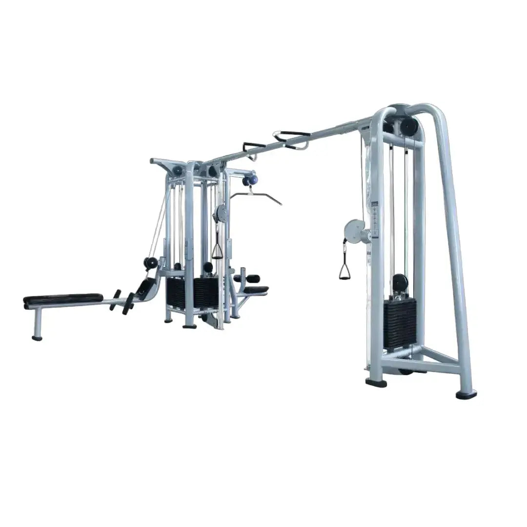 French Fitness FFS Silver 5 Stack Multi Jungle Gym - My Store