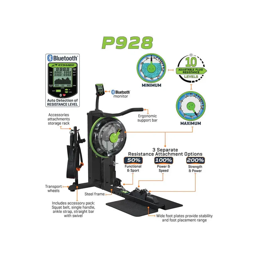 Dynamic Fluid Strength P928 Squat to Overhead Machine - My Store