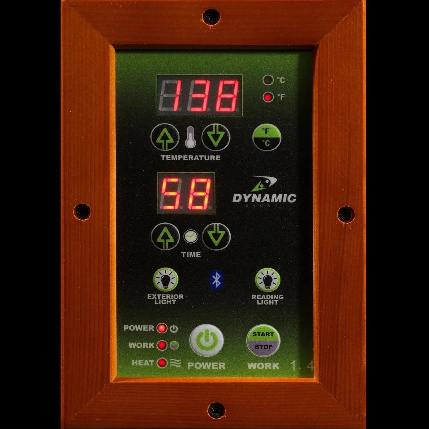 Dynamic "Lugano" FAR Infrared Sauna Low EMF with Hemlock Wood - My Store