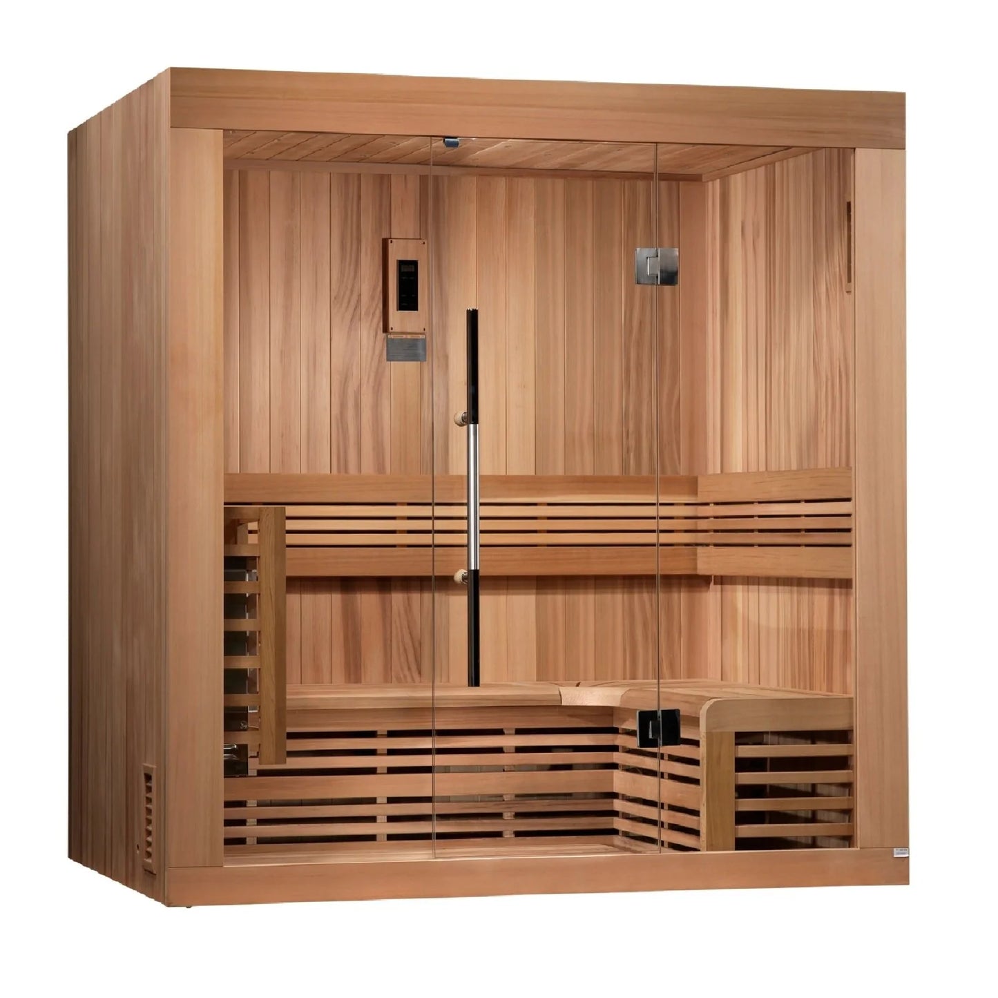 "Copenhagen Edition" Traditional Sauna Steam Sauna with Red Cedar Wood - My Store
